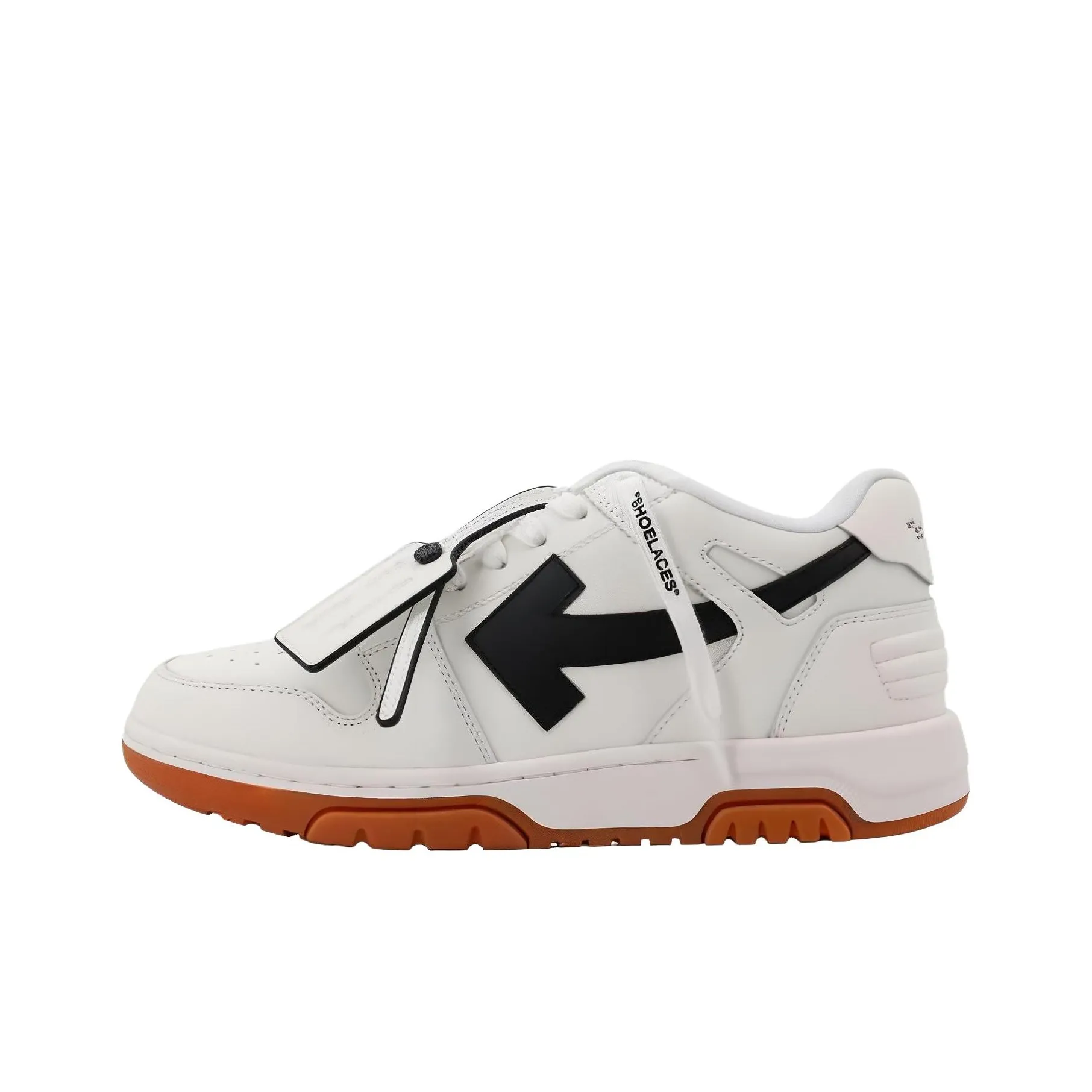OFF WHITE Out Of Office Panelled Leather Sneakers