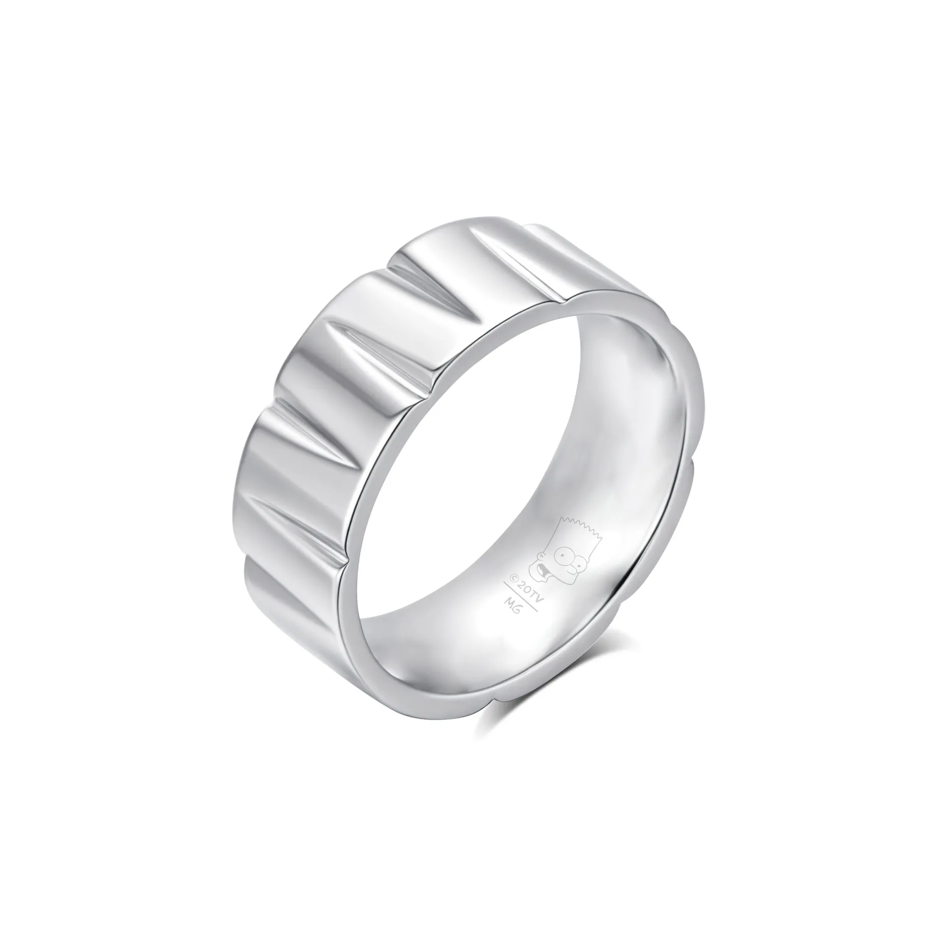 The Simpsons Титановые стальные кольца унисекс