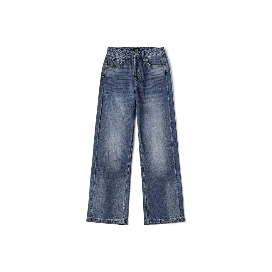 Lee совместный бренд модель Medium Dark Blue Женские Джинсы