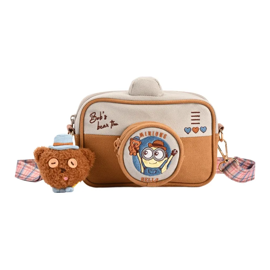 POTDEMIEL Глобальный Perfect Фотография BOB Tim Медвежонок Ткань Сумки через плечо Унисекс Хаки