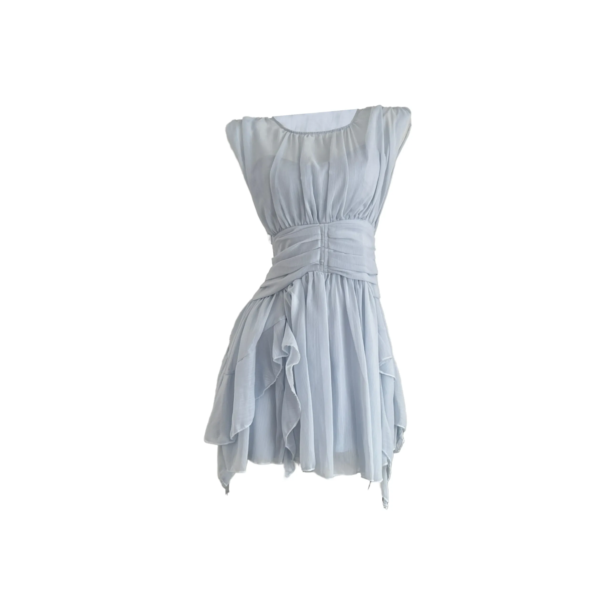 FINDSME GAGA Без рукавов Платье Женское