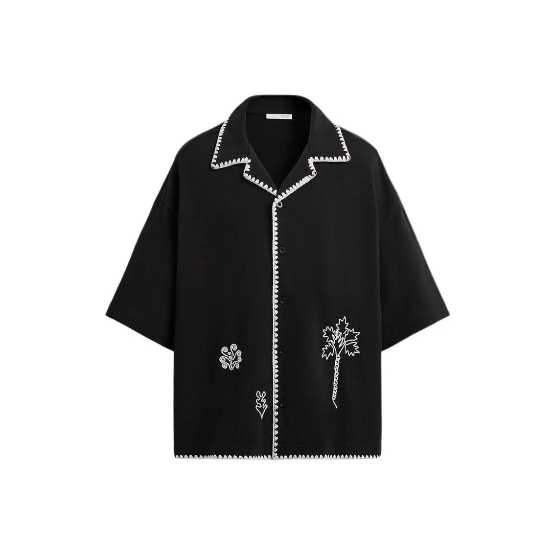 ZARA Мужские черные рубашки