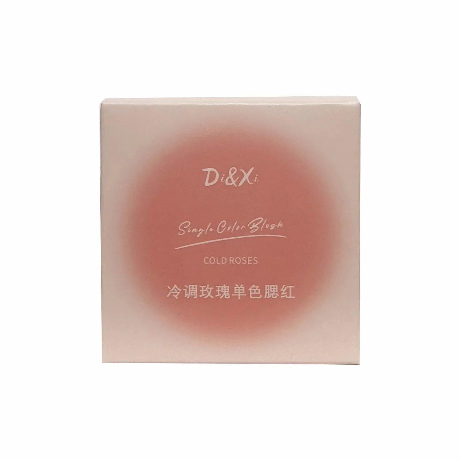 DI XI Cool Tone Розовый Monochrome Blush Girlish Summer Outing 4 цвета Fine Легко смешиваемый Natural