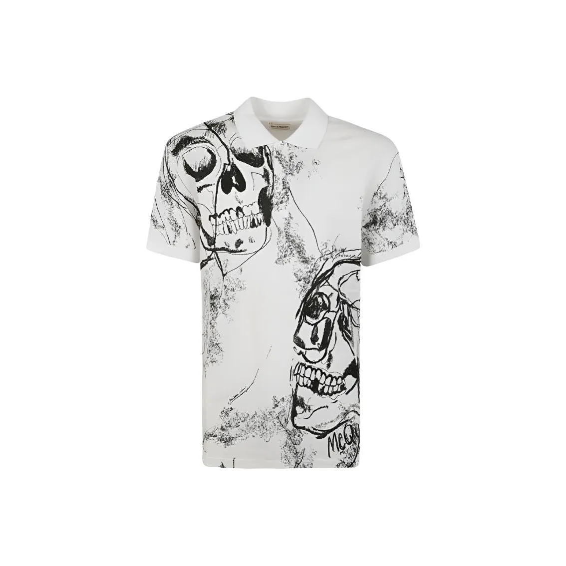 Alexander McQueen Polo Shirts Men's White