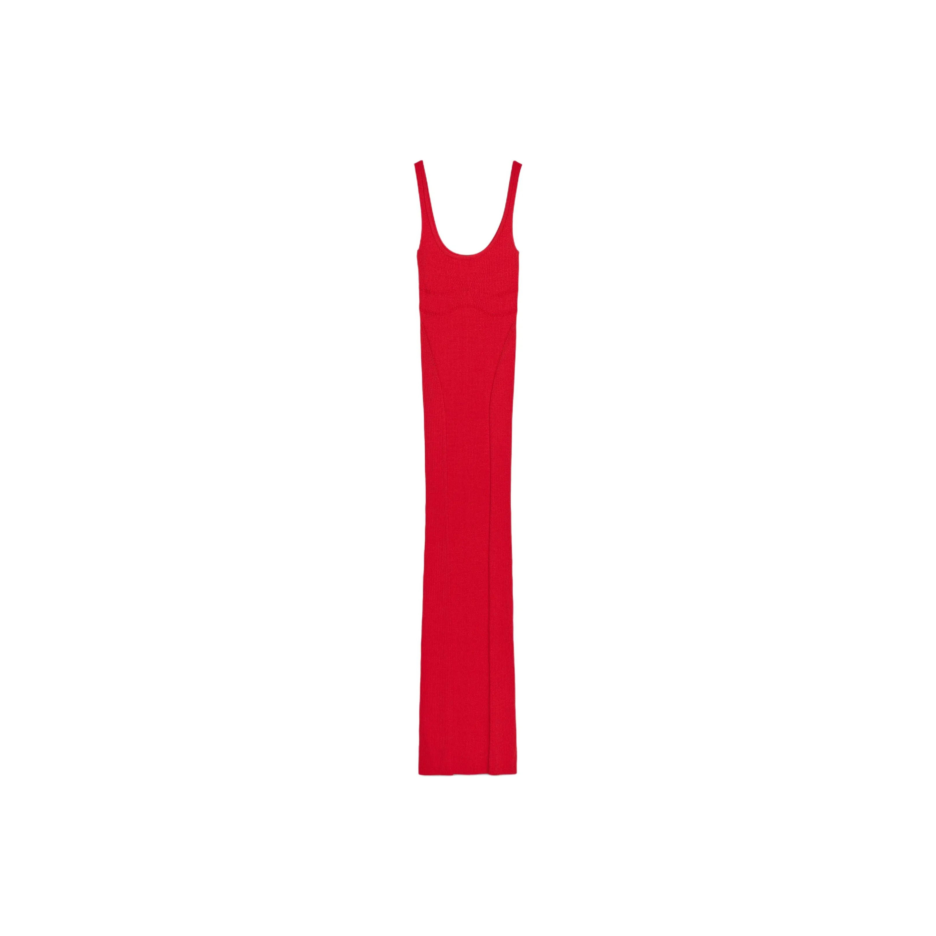 ZARA Red Women's Sleep Dresses ZARA Красные Женские Слип Платья