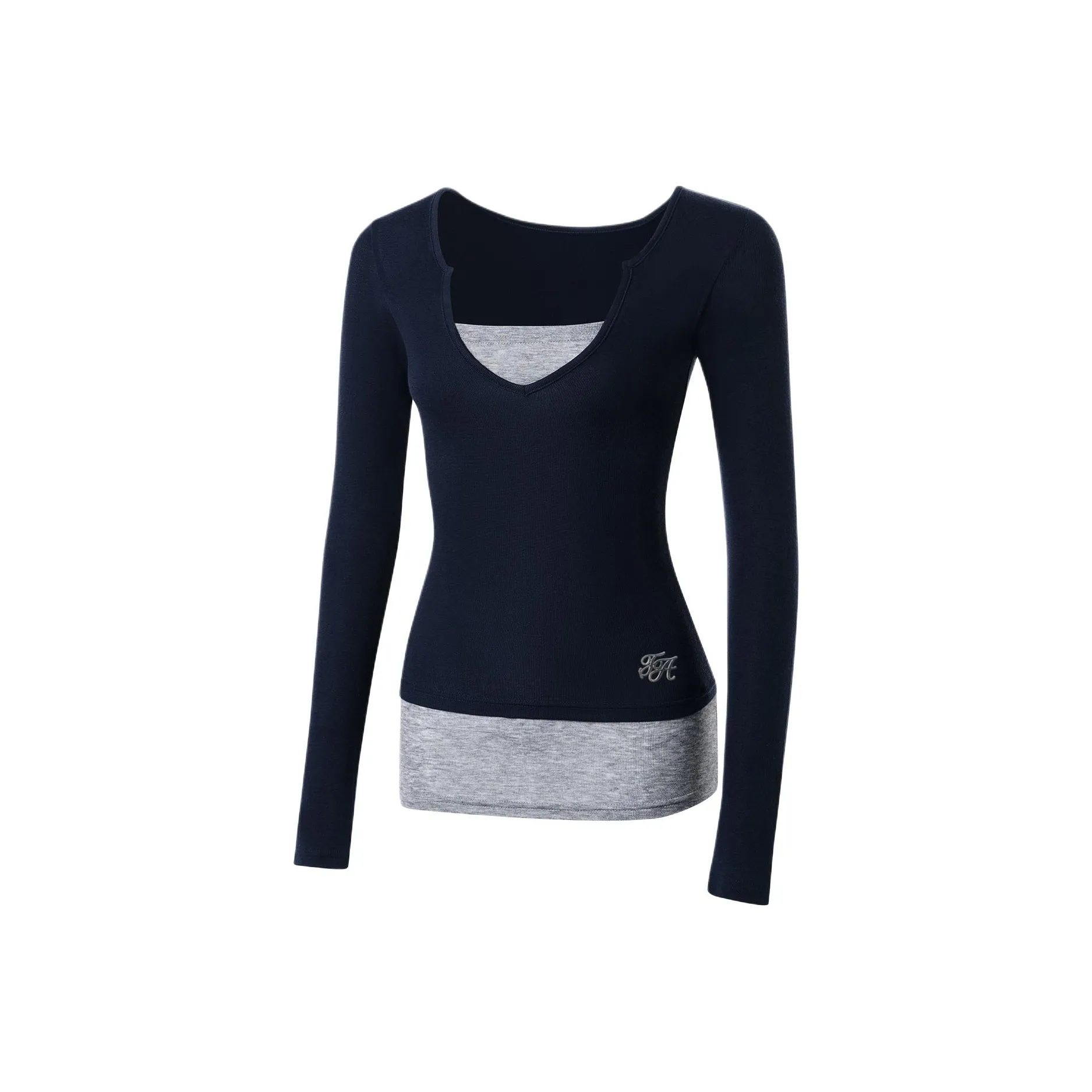 FOASIS Темно-синие женские футболки T