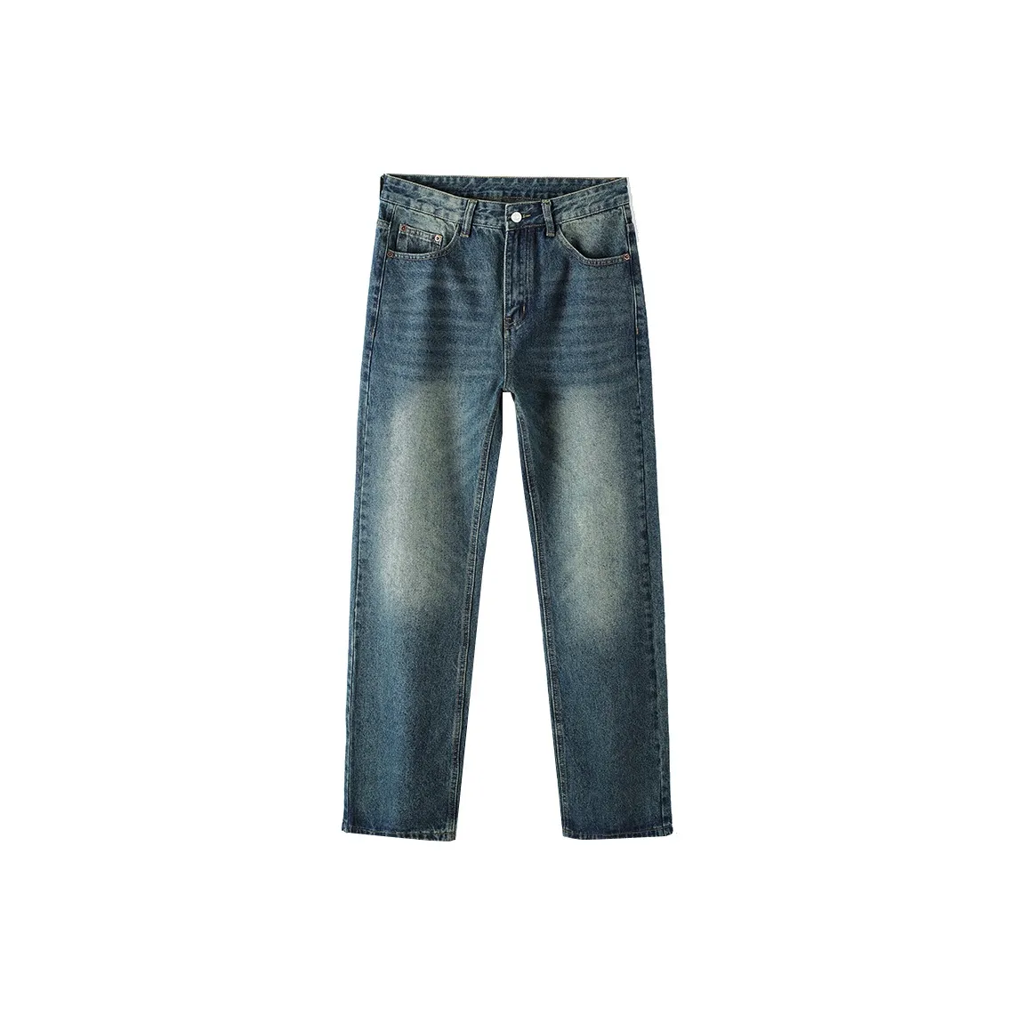 Zondi Бирюзовый Синий Мужские Джинсы