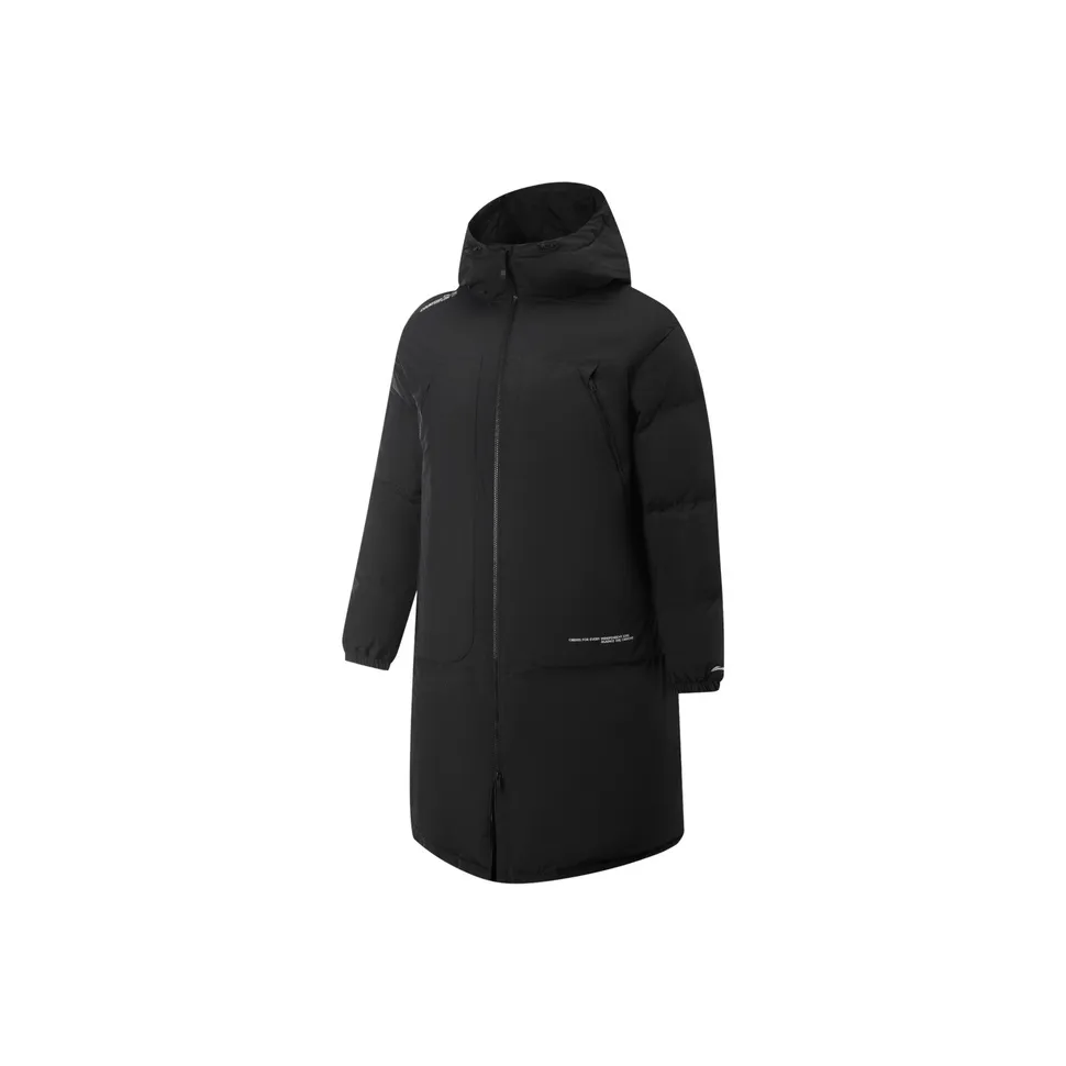 Подкладка Outdoor CF tracing Утиный пух LONG DOWN JACKET Мужской