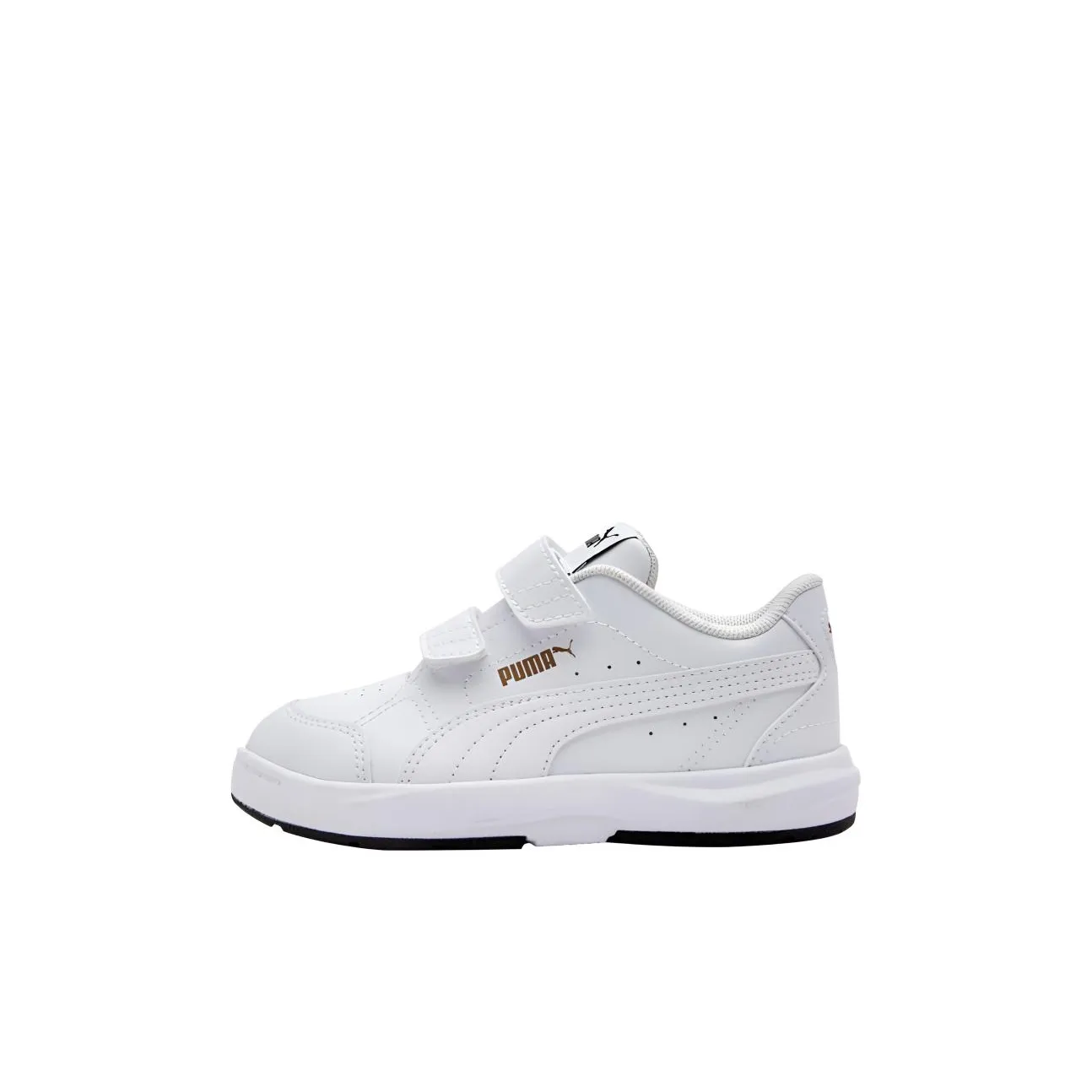 PUMA CLASSICS Устойчивый к истиранию Низкий Топ Детские Скейтбординги Белый золотой Детский