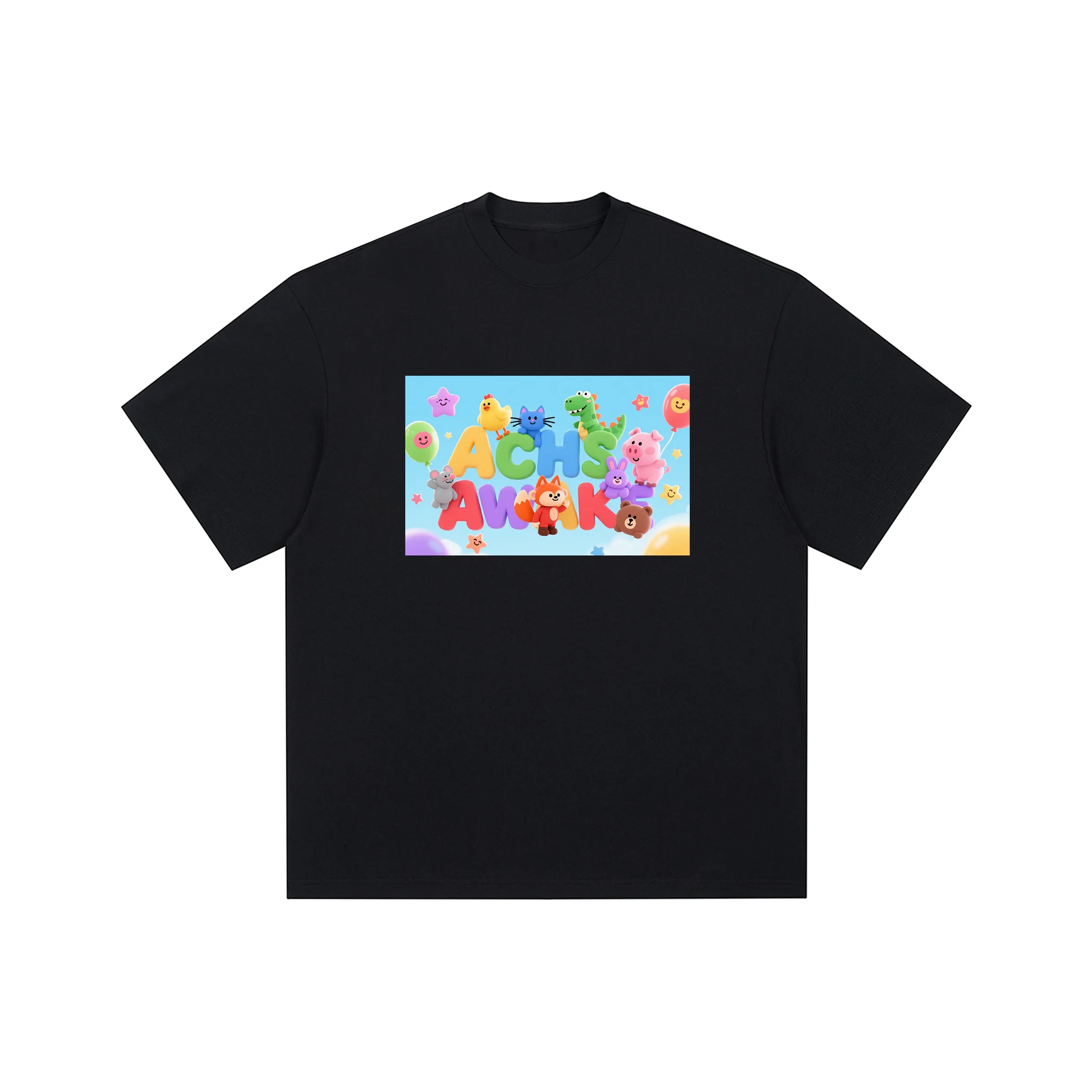 ACHS AWAKE Короткий рукав T-рубашки унисекс