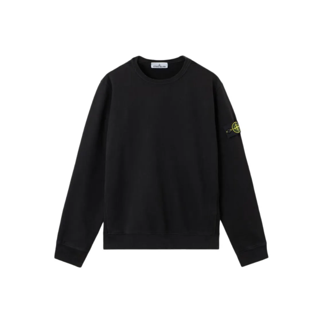 STONE ISLAND Черный Унисекс Свитшоты