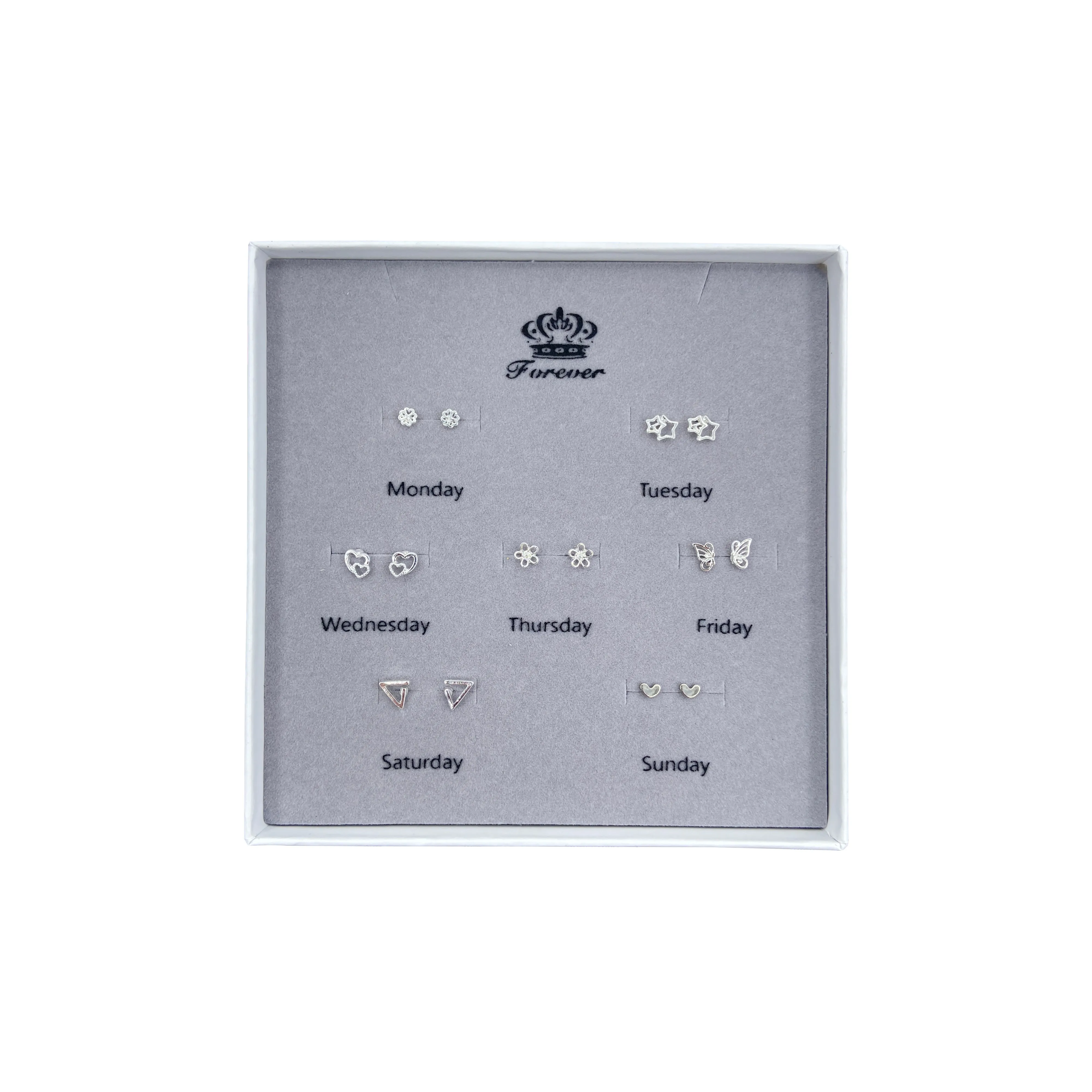 BENNISS Сплав Серьги-гвоздики Женские