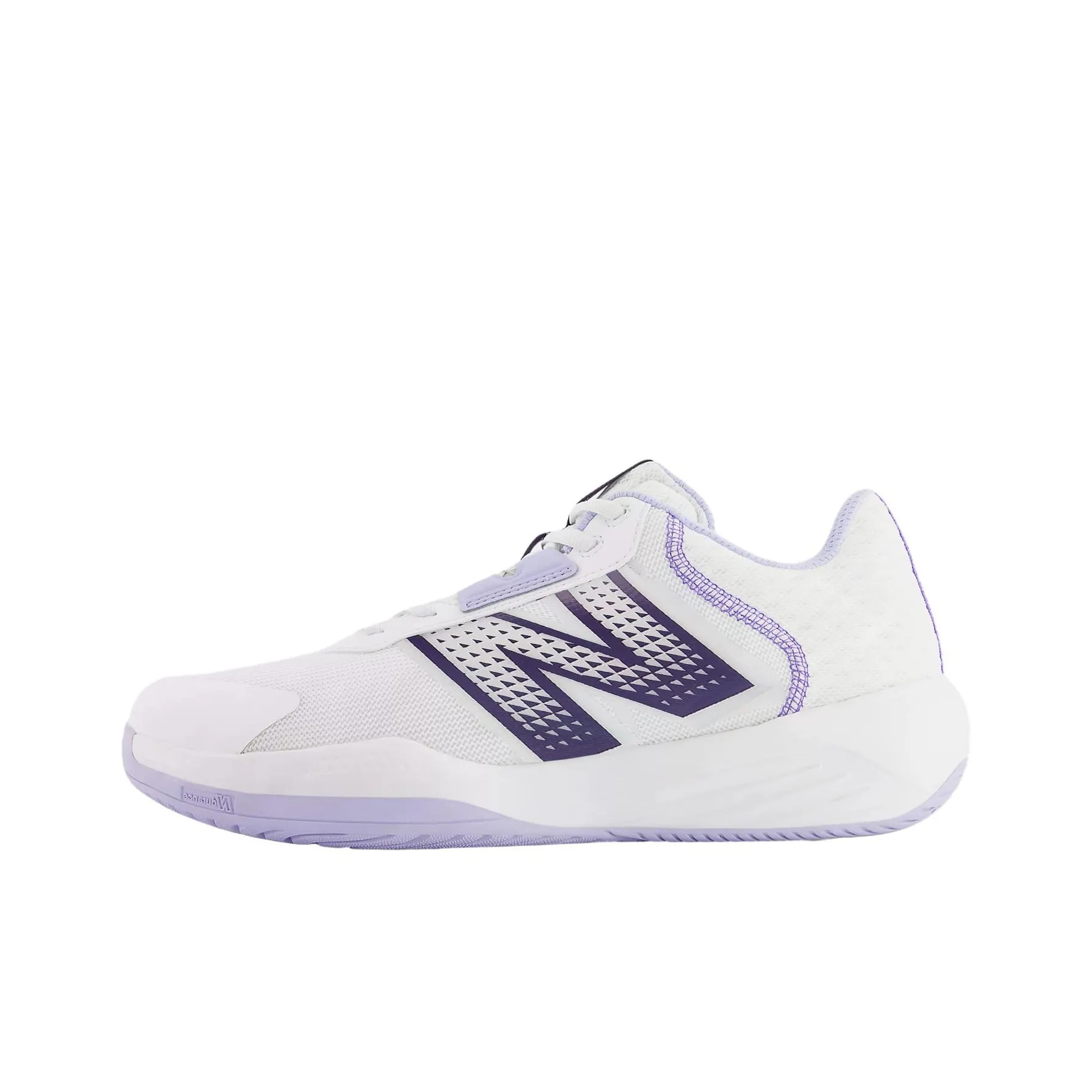 New Balance NB 696 V6 Дышащие Низкие Кроссовки для Тенниса Унисекс Белые