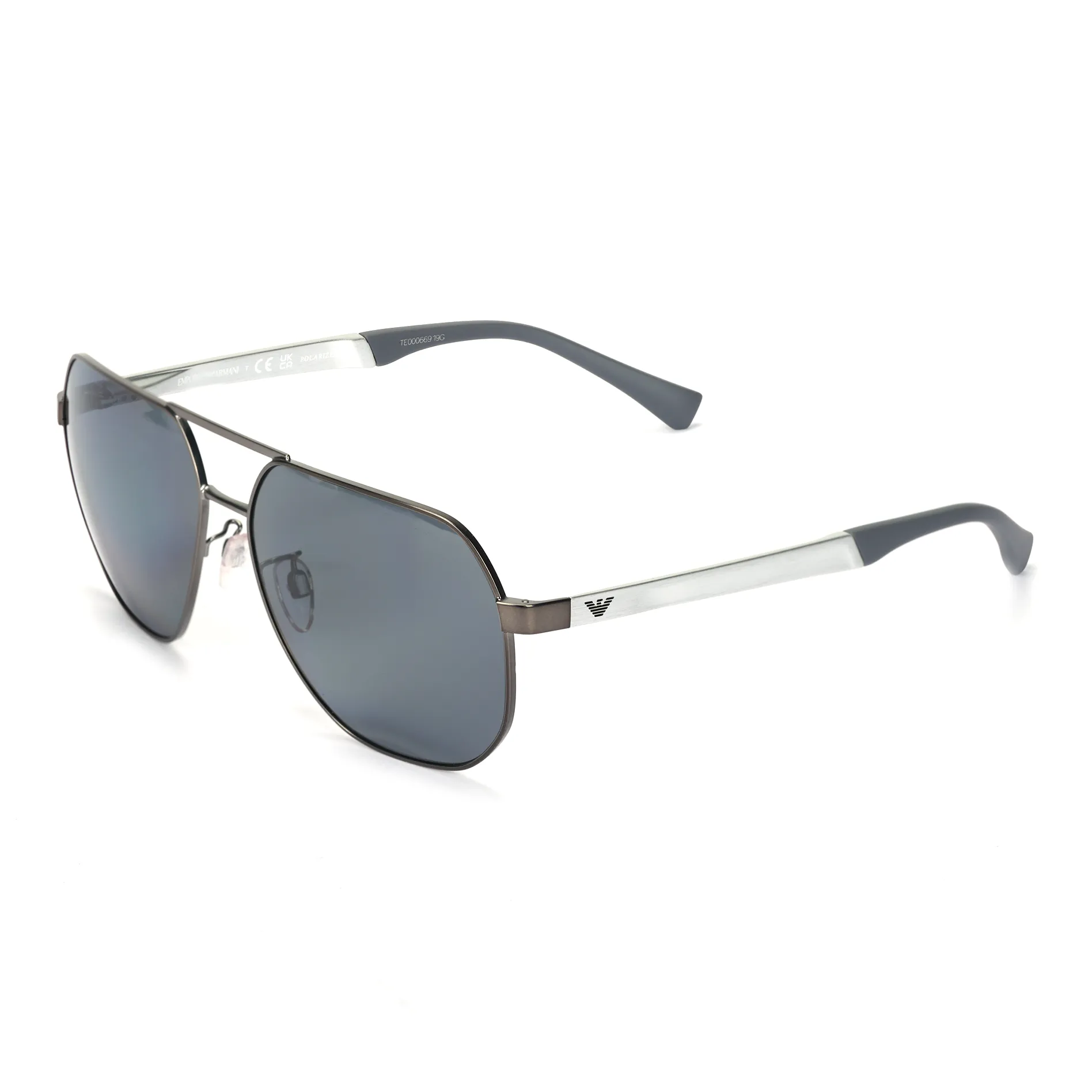 EMPORIO ARMANI Alloy Aviator Sunglasses Unisex