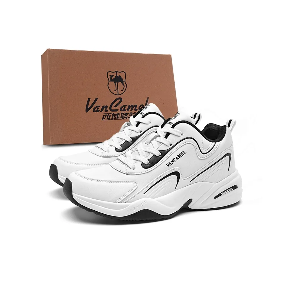 VanCamel Покрытие Увеличение Высоты Устойчивость к Износу Легкий Противоскользящий Низкий Топ Уличная Обувь Унисекс