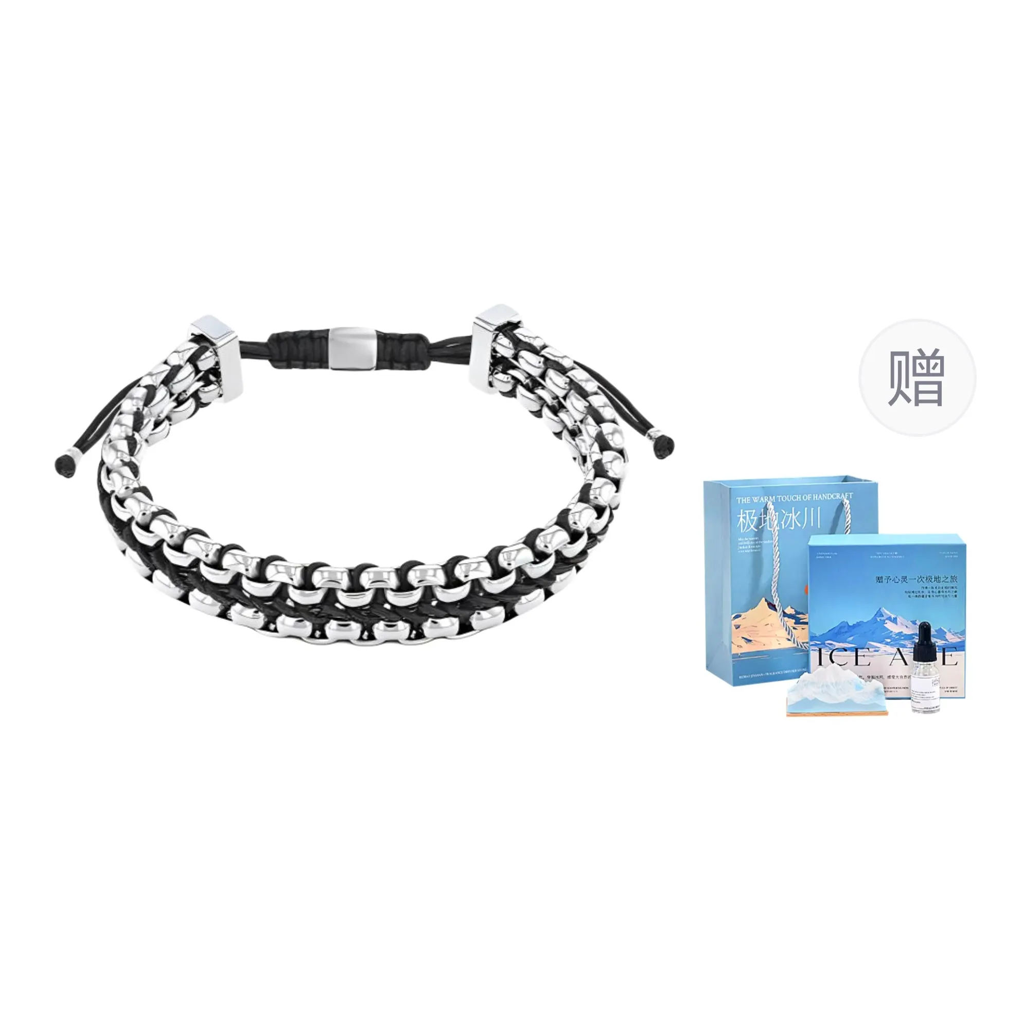CALVIN KLEIN Rebel Collection Nylon Braid Bracelets Men's