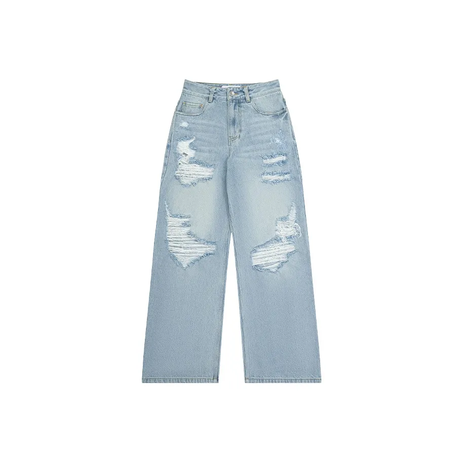 CALLED BACK Синий Женские Джинсы