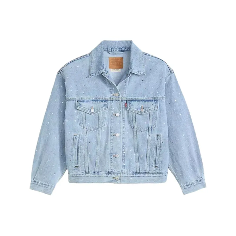 Levis Blue Women's Jackets Левис Синий Женские Куртки