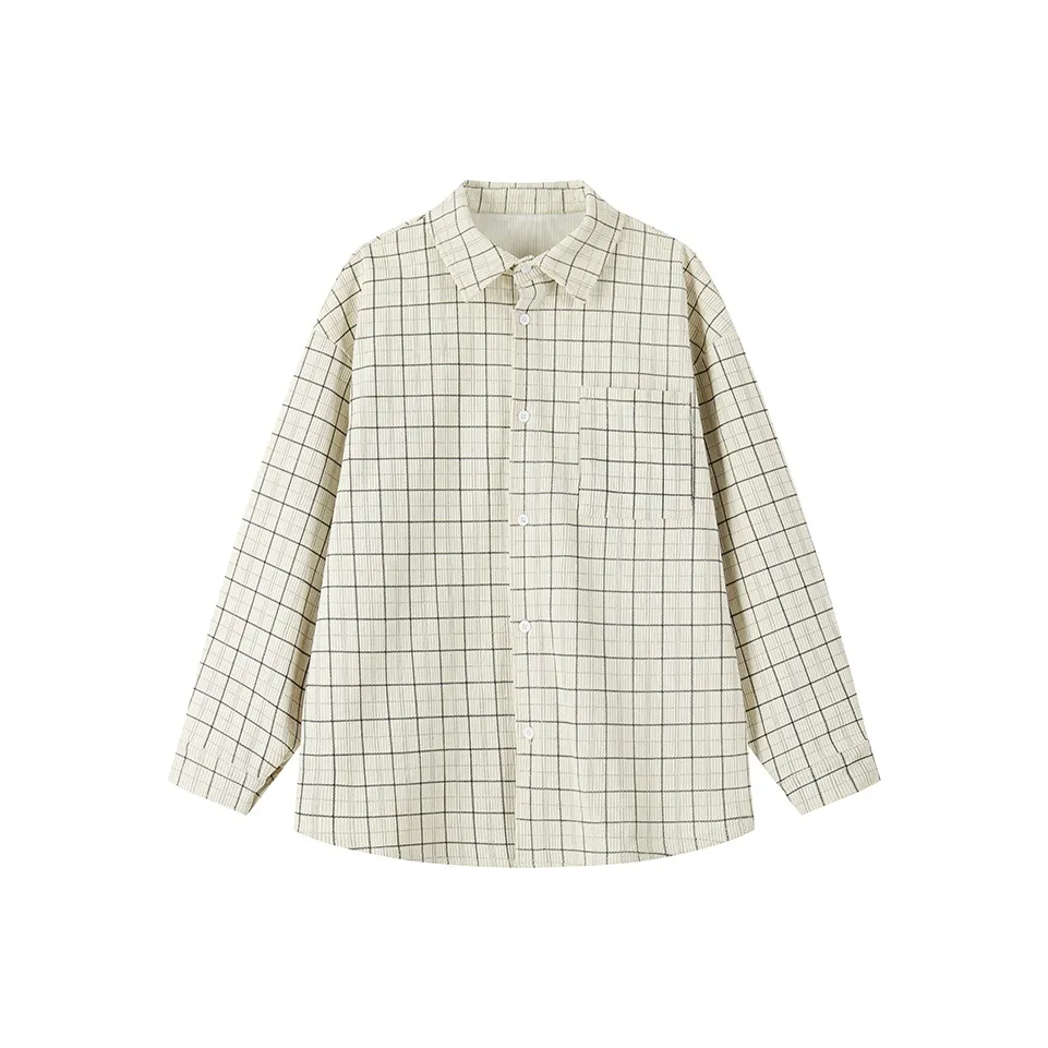 HKRXEC Длинный рукав мужская рубашка