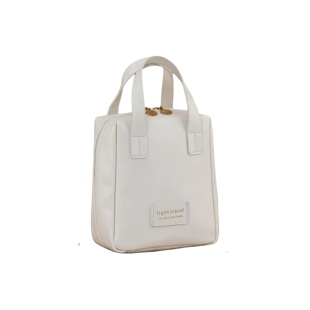 OMGD Ручной косметичка Большая емкость Премиум Путешествие Портативный Устойчивый к пыли Портативное Хранение