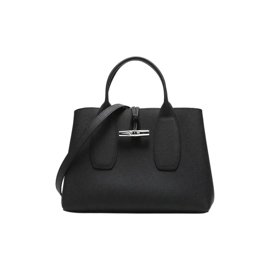 LONGCHAMP Roseau Leather Tote Bag