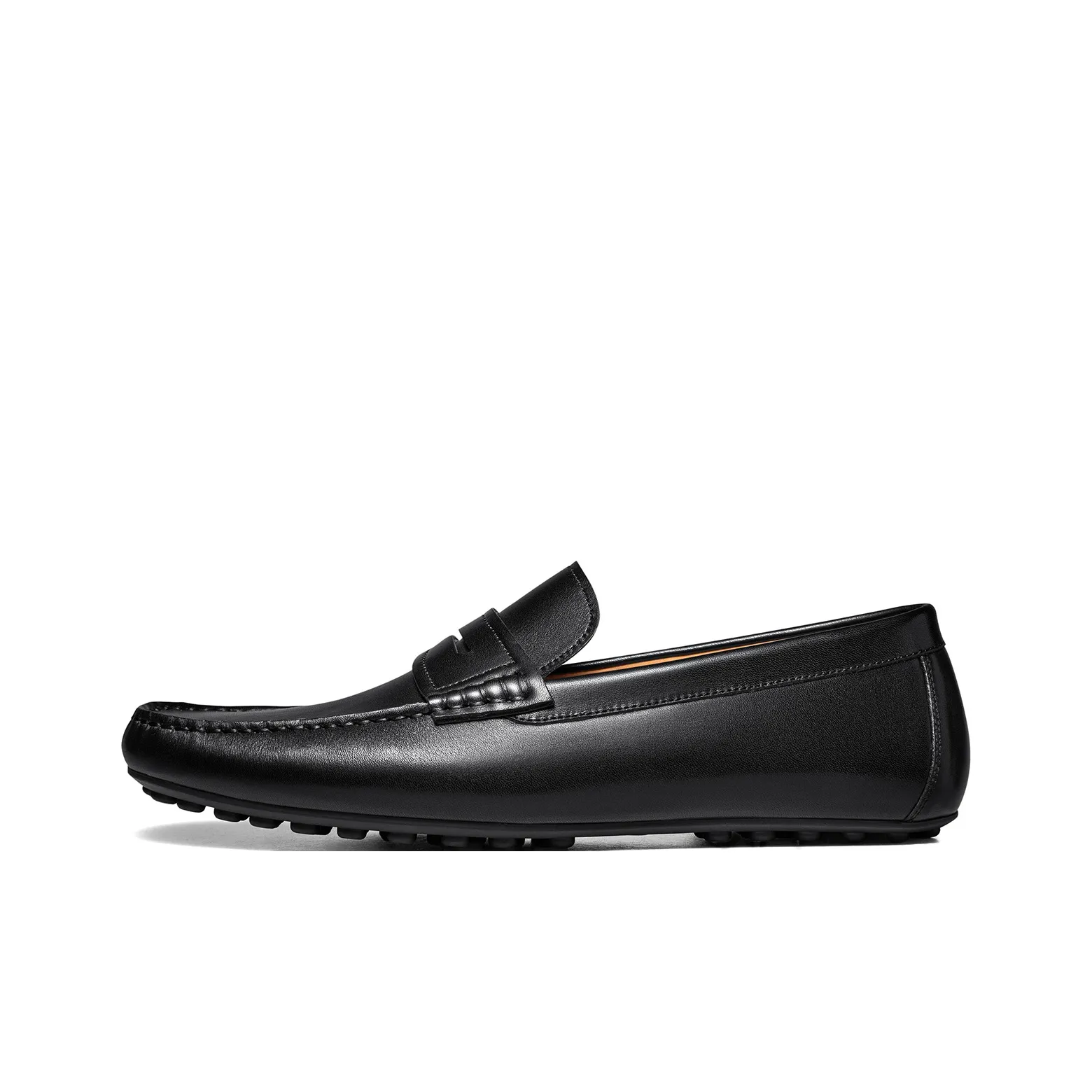 THOM WILLS Модный тренд Телячья кожа Slip-On Повседневная обувь Мужская