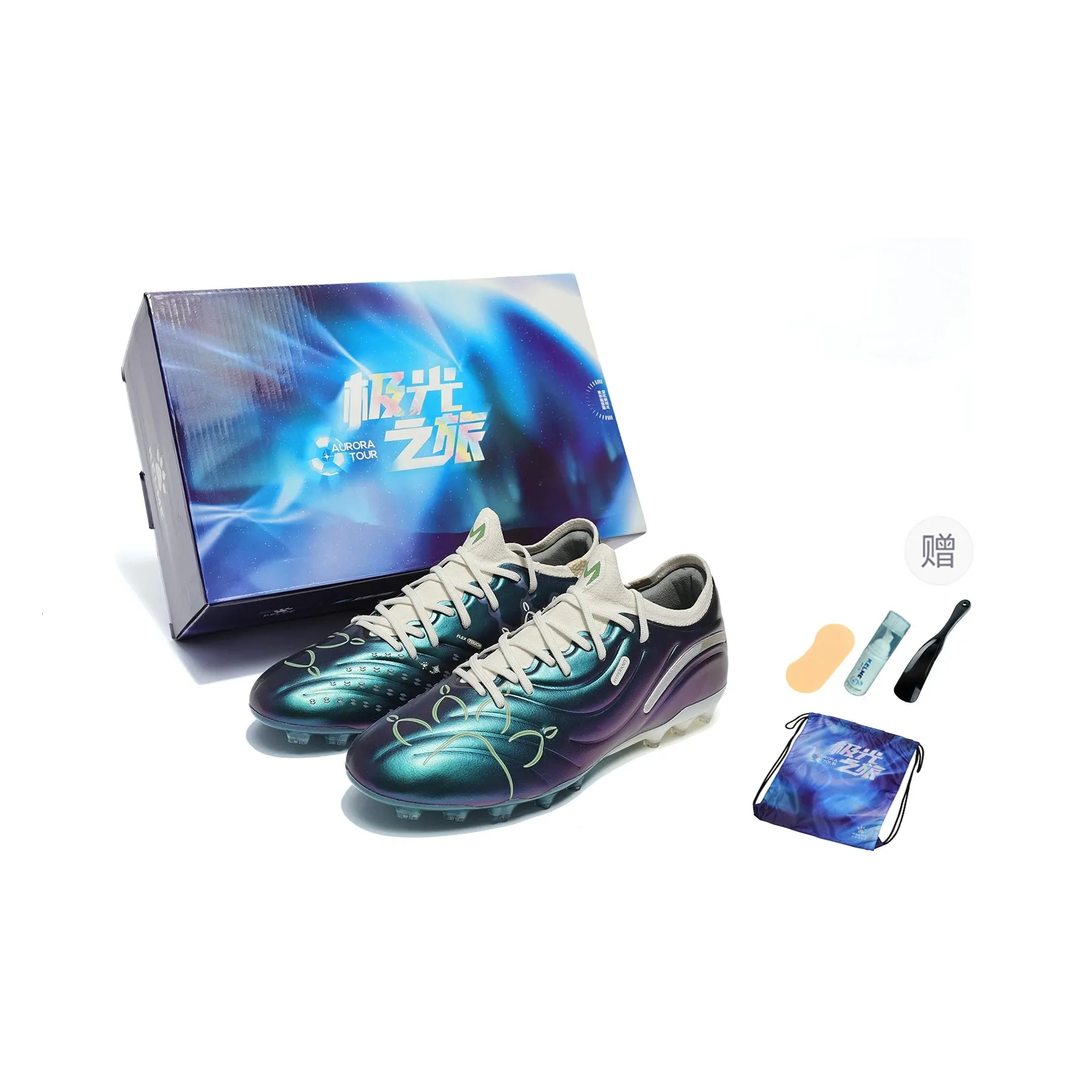 KELME Master 2.0 MG Multi Ground Cushioning, Rebound, Slip Resistant Mid Top Soccer Shoes Men's Starry Sky Purple