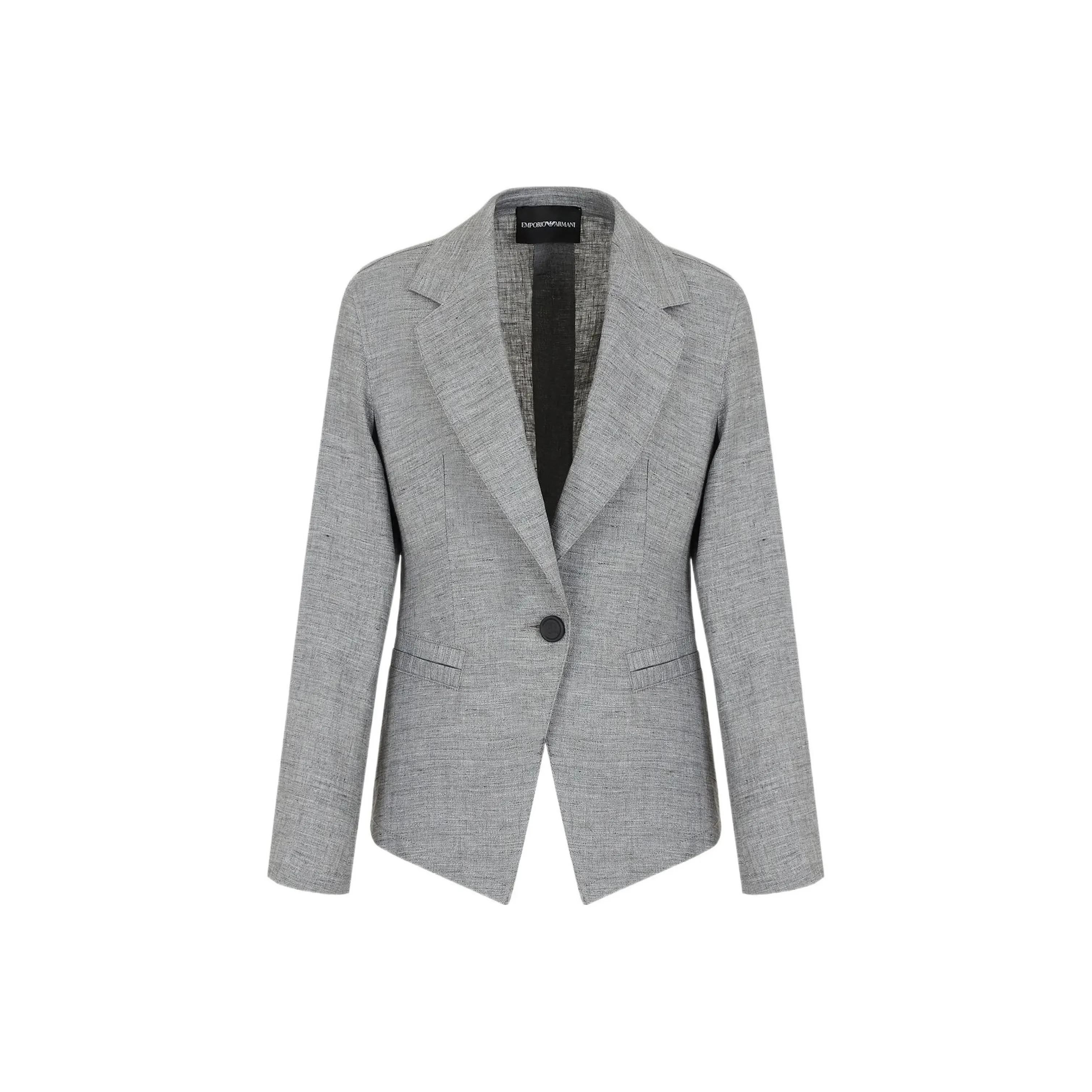 EMPORIO ARMANI Jackets & Coats Women's Light Gray