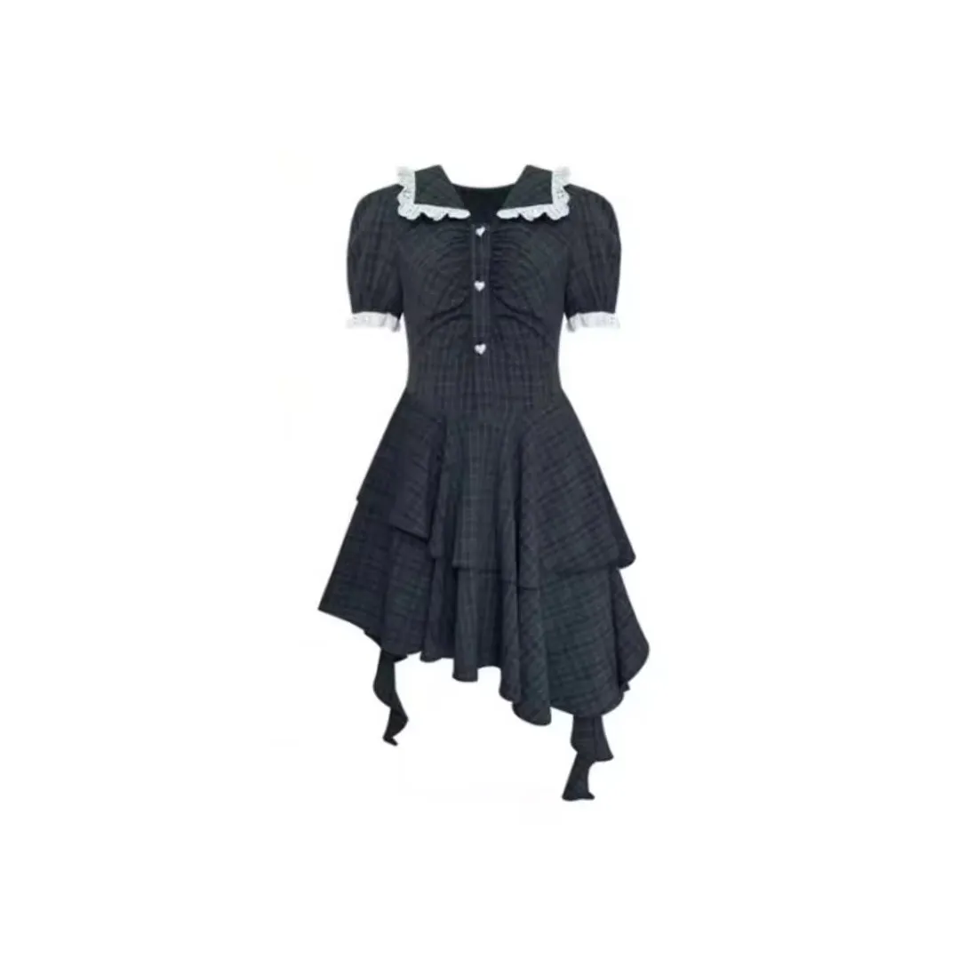 Giyu Короткий рукав Платье Женское