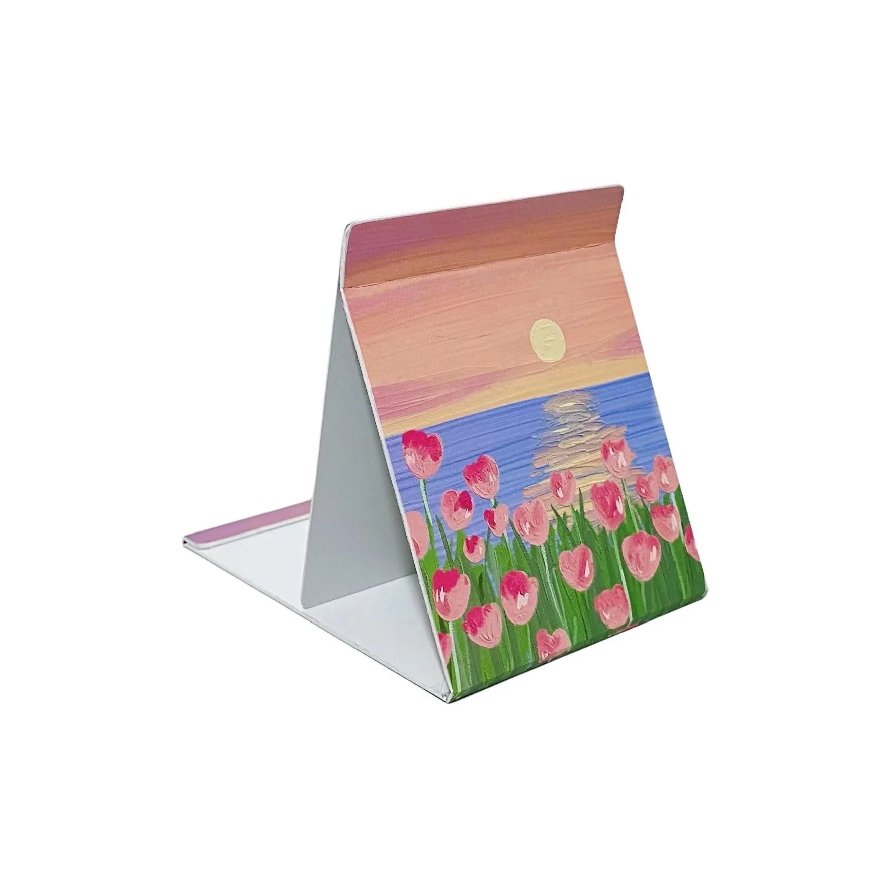 ECOHOME GOOD Looking Стол Дормиторный Милый Зеркальце Складной Портативный Карманное Зеркало MAKE UP Зеркала Складные Зеркальца