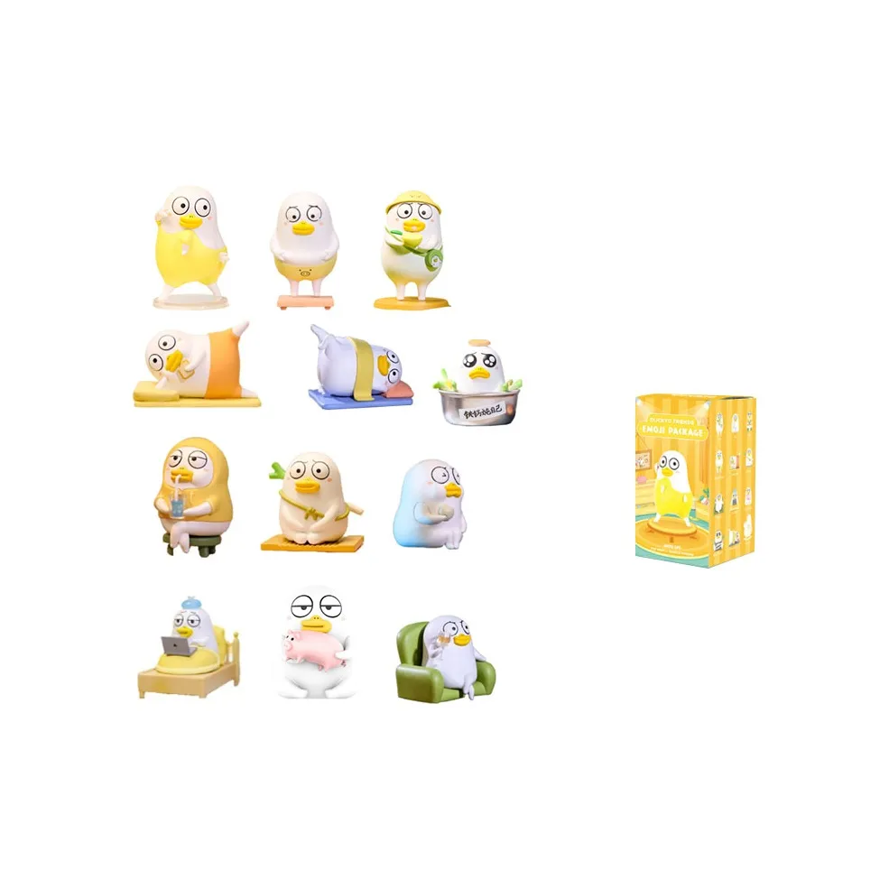 POP MART Duckyo Meme Collection Mystery Boxes Single Mystery Box/Full Box 12 Pcs