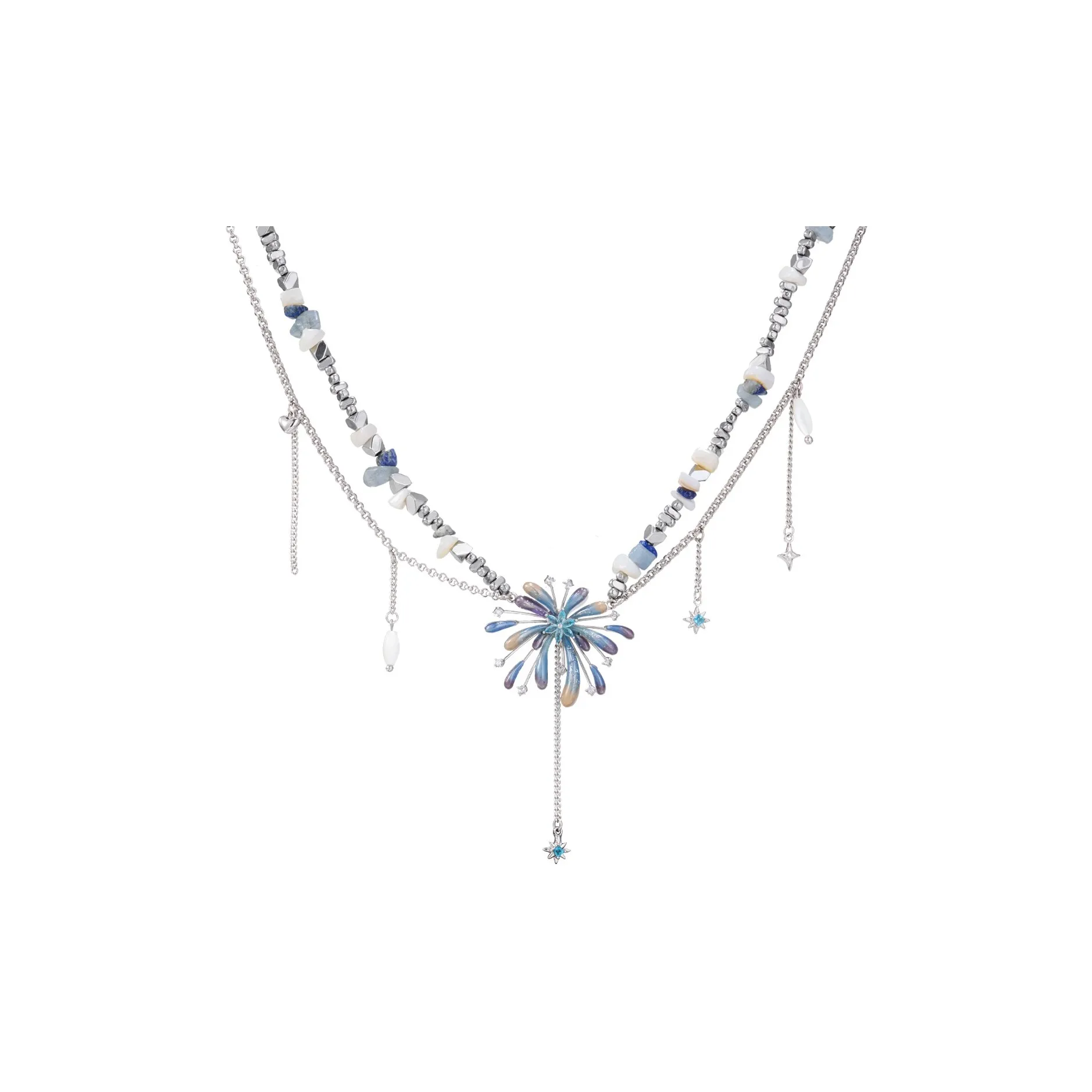 SUMIYAKI Ожерелья из синтетического кубического циркония Женские