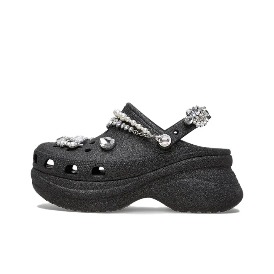 Crocs Whale Sabo Women's Black