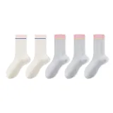 5팩 세트 (2 밀크 화이트 + 3 라이트 그레이)