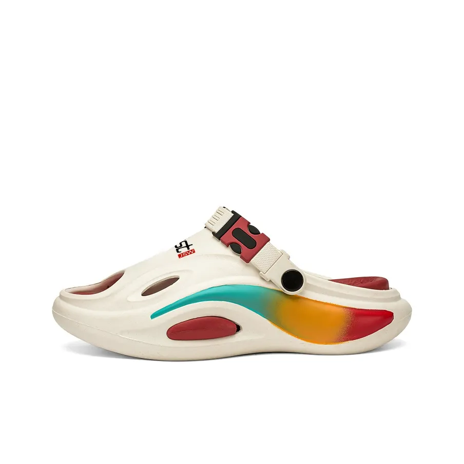 JEANSWEST Пляжные сандалии Мужские Бежевые Красные