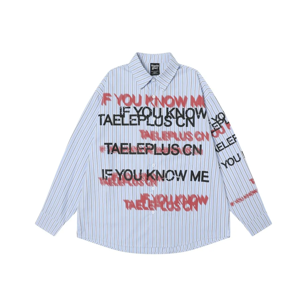 HIPHOPPUNKS Светло-синие мужские рубашки