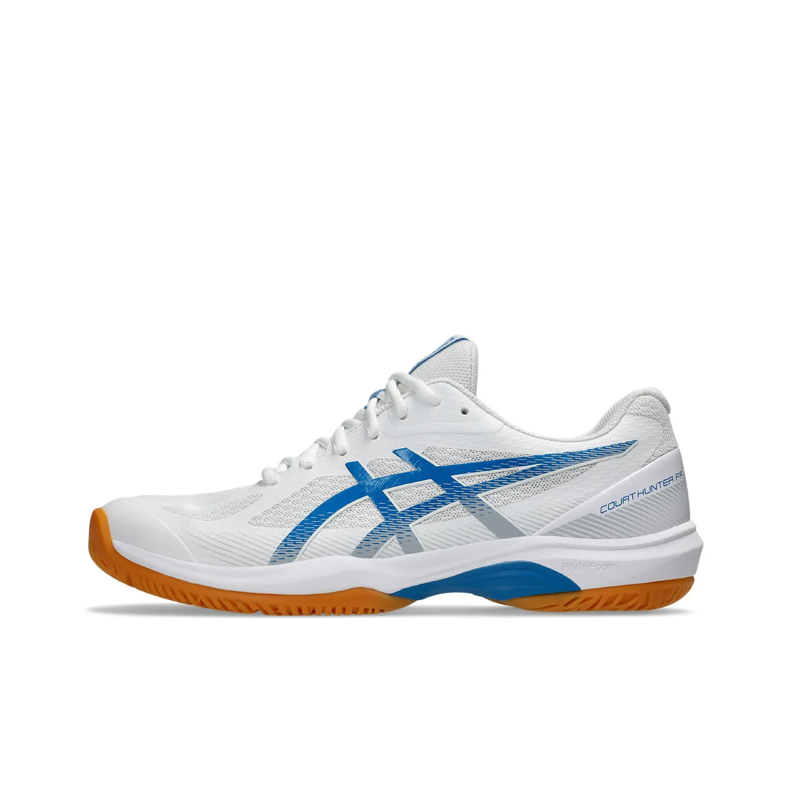 ASICS COURT HUNTER FF Дышащая обувь для бадминтона Мужская Белый Синий