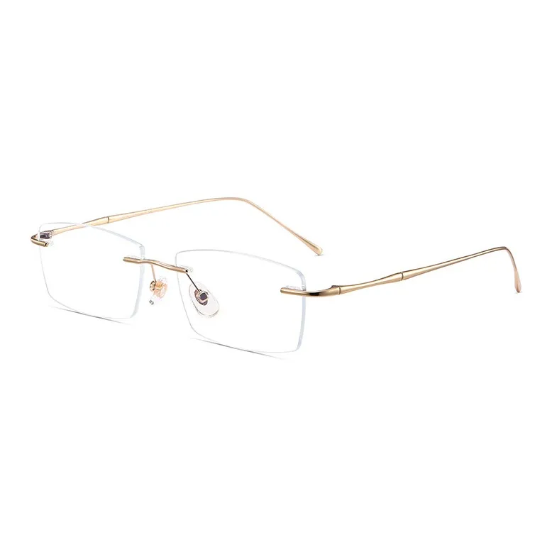 MIKIBOBO Титановый сплав Оправа для очков "Брови" Унисекс