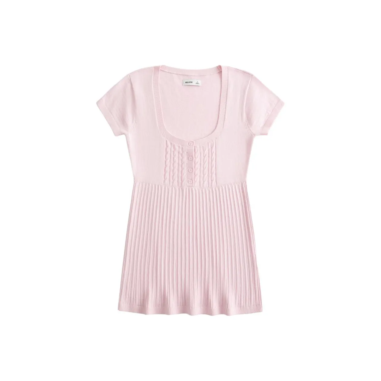 Hollister Розовые Женские T-рубашки