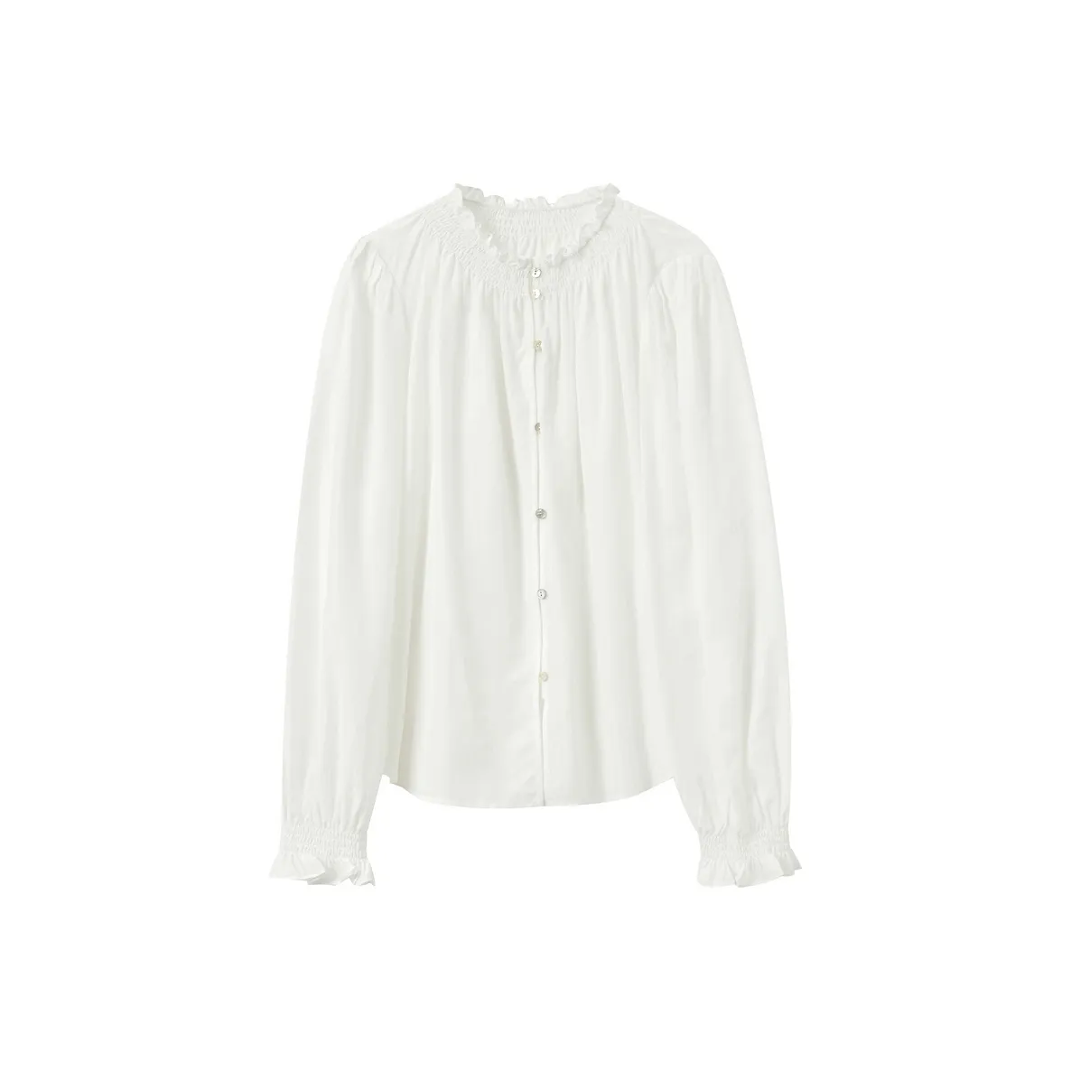 3COLOUR Pearl White Women's Shirts