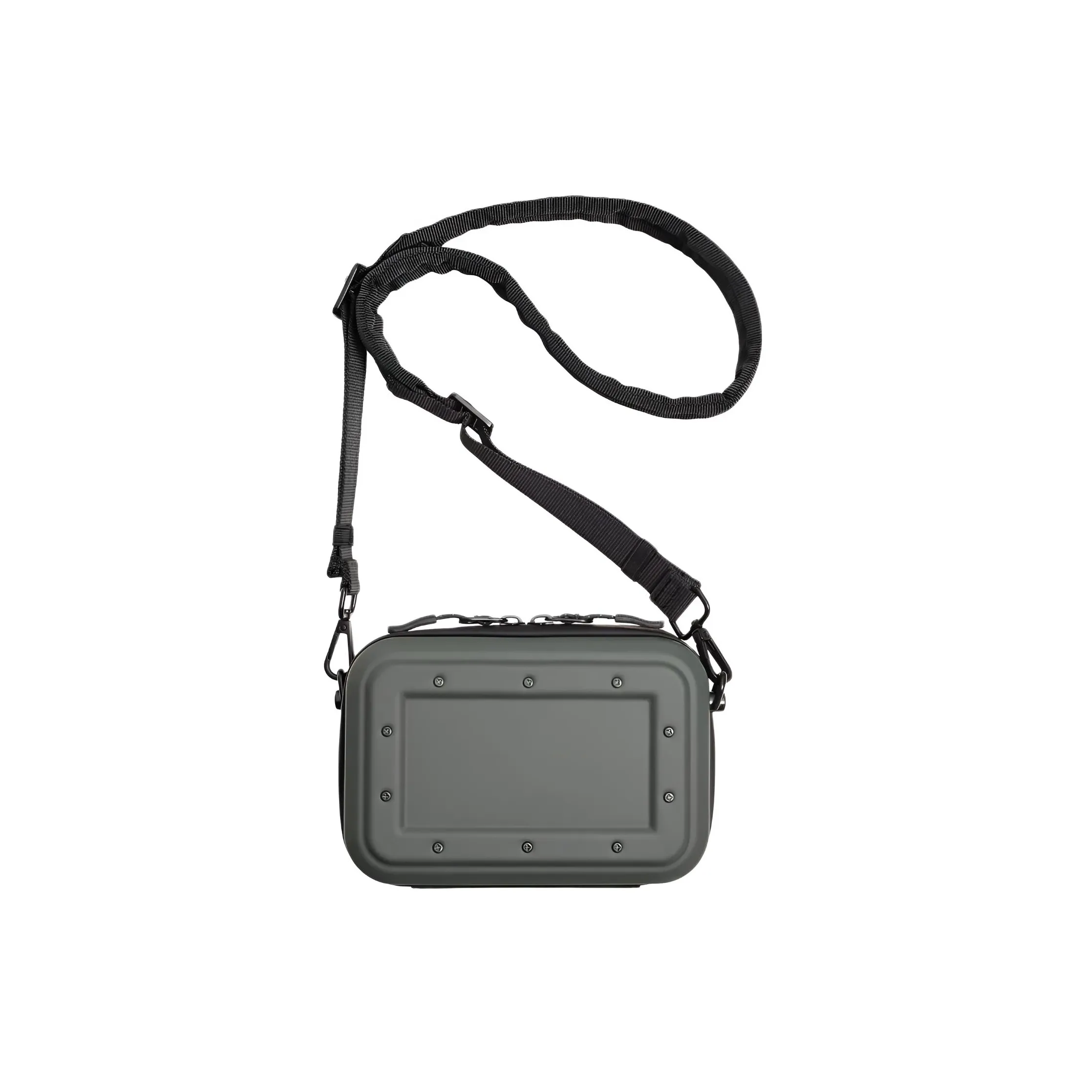 ZARA Полиэстер Сумка через плечо Мужская Хаки Зеленая