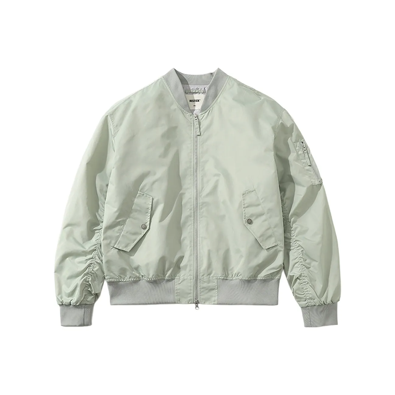 RESTICK BOMBER Короткий Широкий Куртка Унисекс