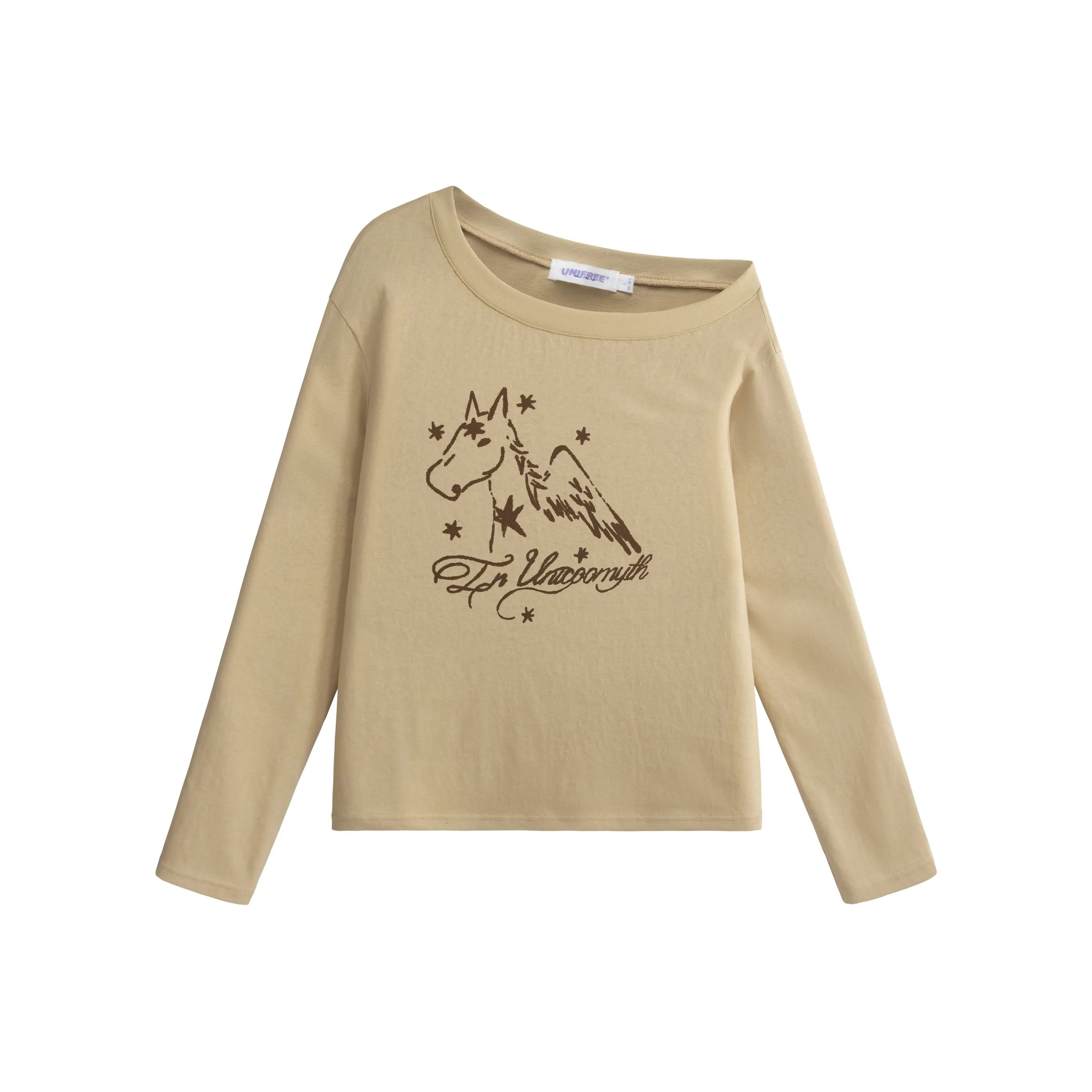 UNIFREE Желтые Женские T-рубашки