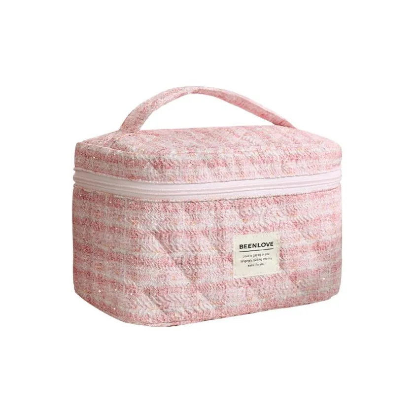 OMGD Lift off Lid Косметичка вдохновленная Chanel Большой объем Премиум ощущение Устойчивая к пыли Портативная для хранения