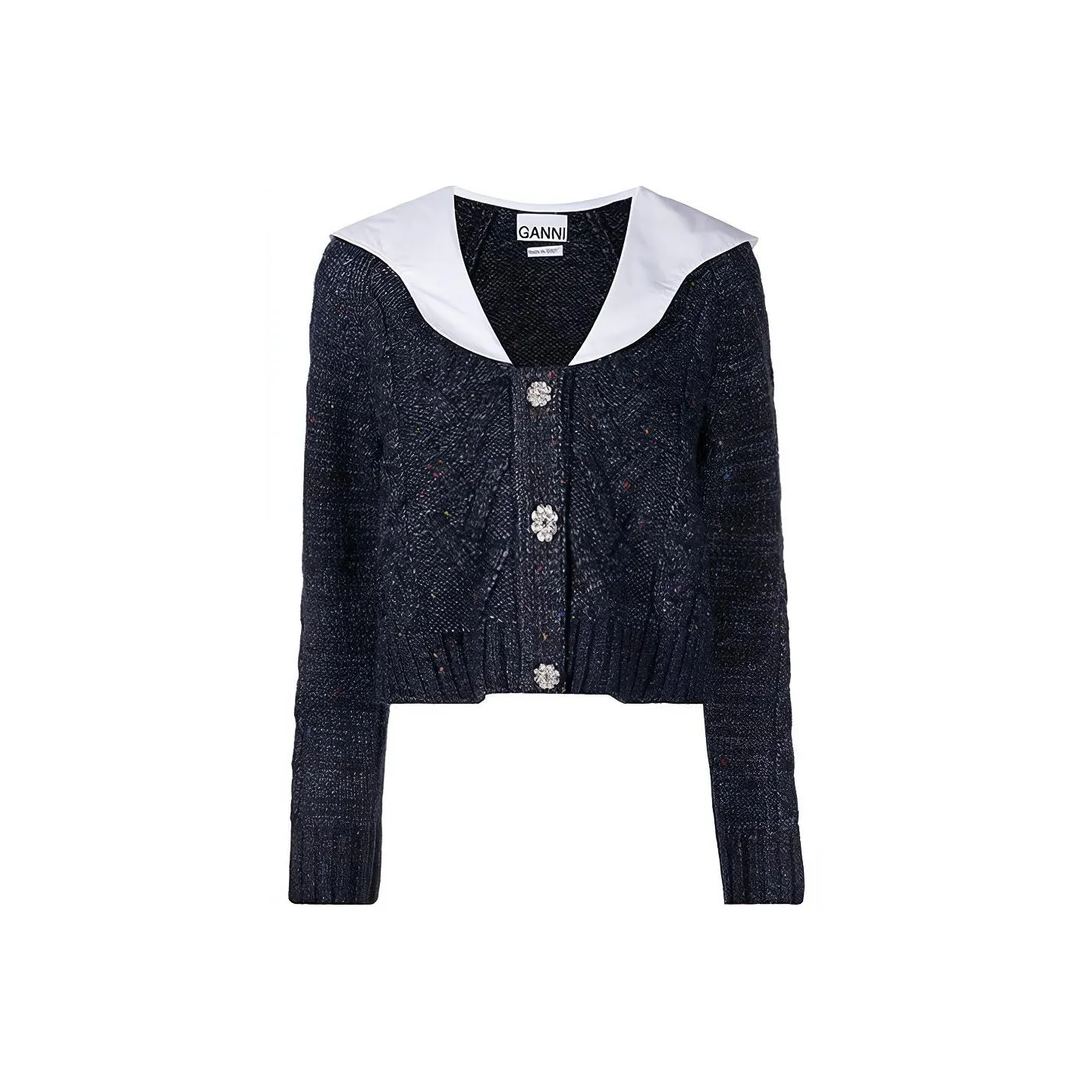 GANNI FW21 Трикотаж Женский Синий