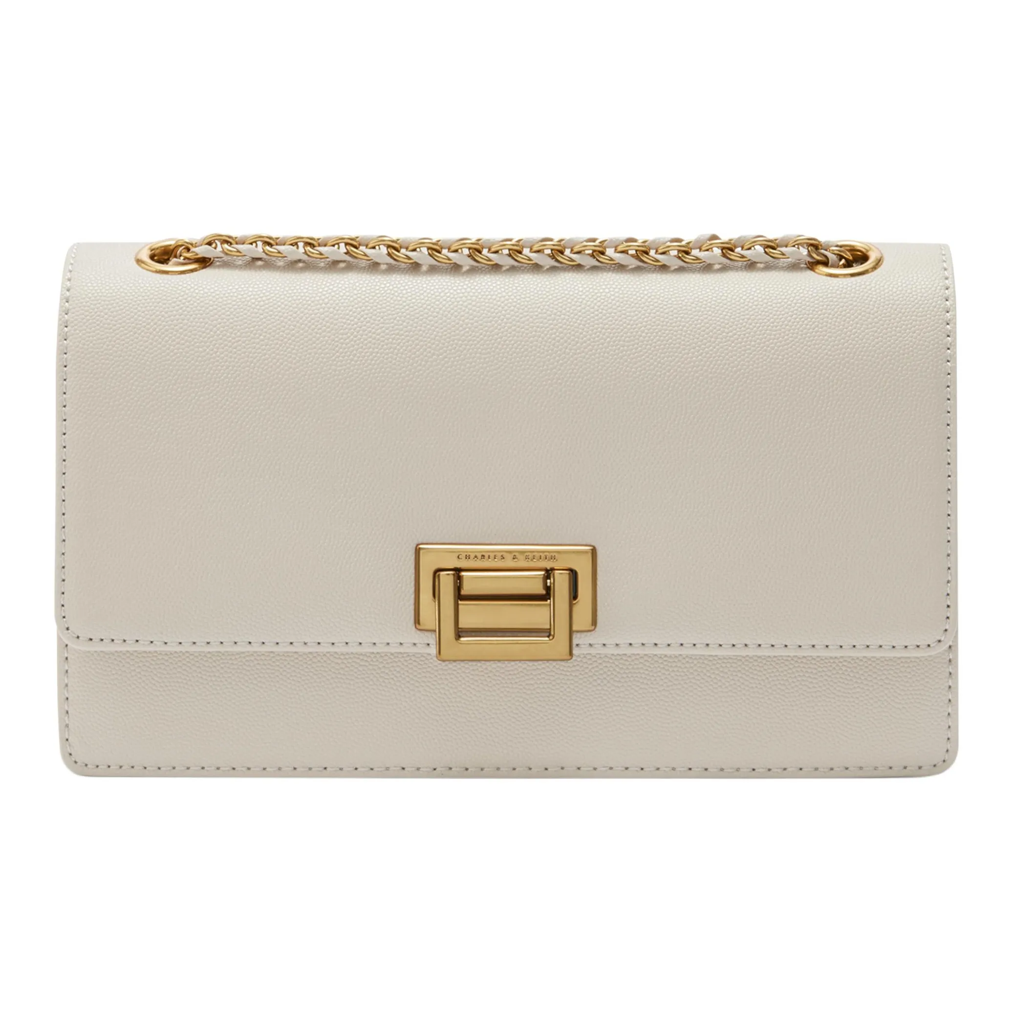 CHARLES KEITH Ткань Сумка через плечо Средняя Женская Многоцветная