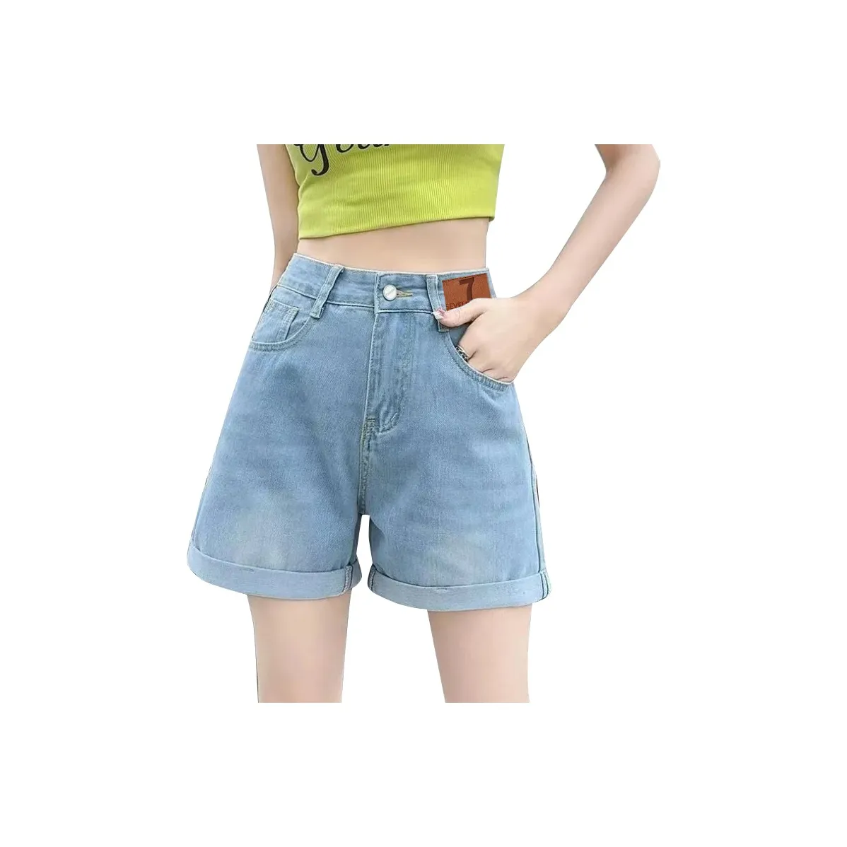 7 SEVFUN Denim Shorts Women's