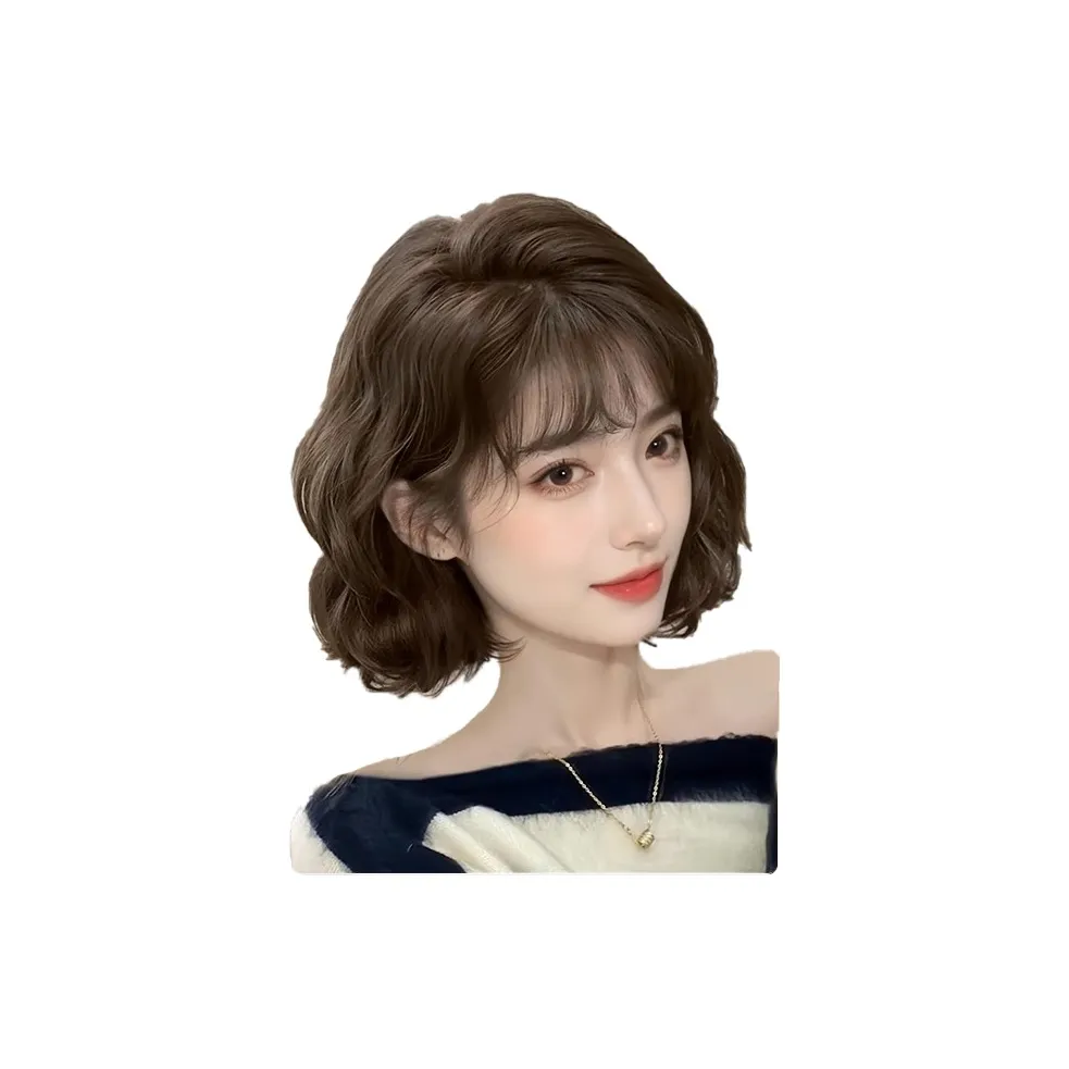 MUNINGFEI Fresh Look Story Перука для женских коротких волос высокая температура пряжа короткий кудрявый волос