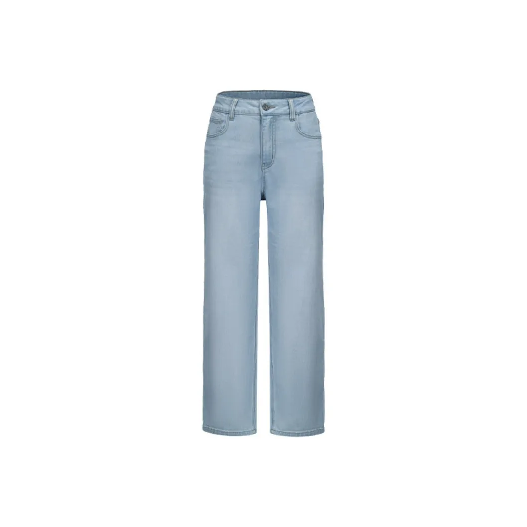 Dme Светло-синий Классический And Вечный, Утягивающие Джинсы для Коммутирования Женские