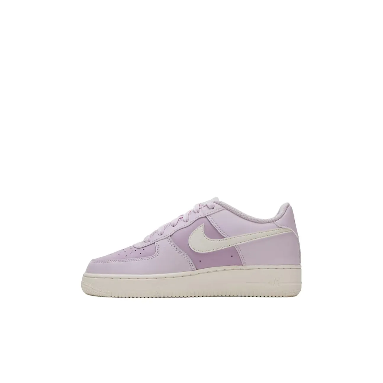 Nike Air FORCE 1 Low Топ Детские Скейтбординги Фиолетовый Унисекс